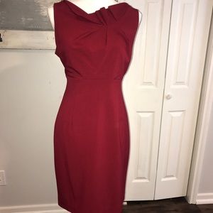Jones NY classy red mid dress